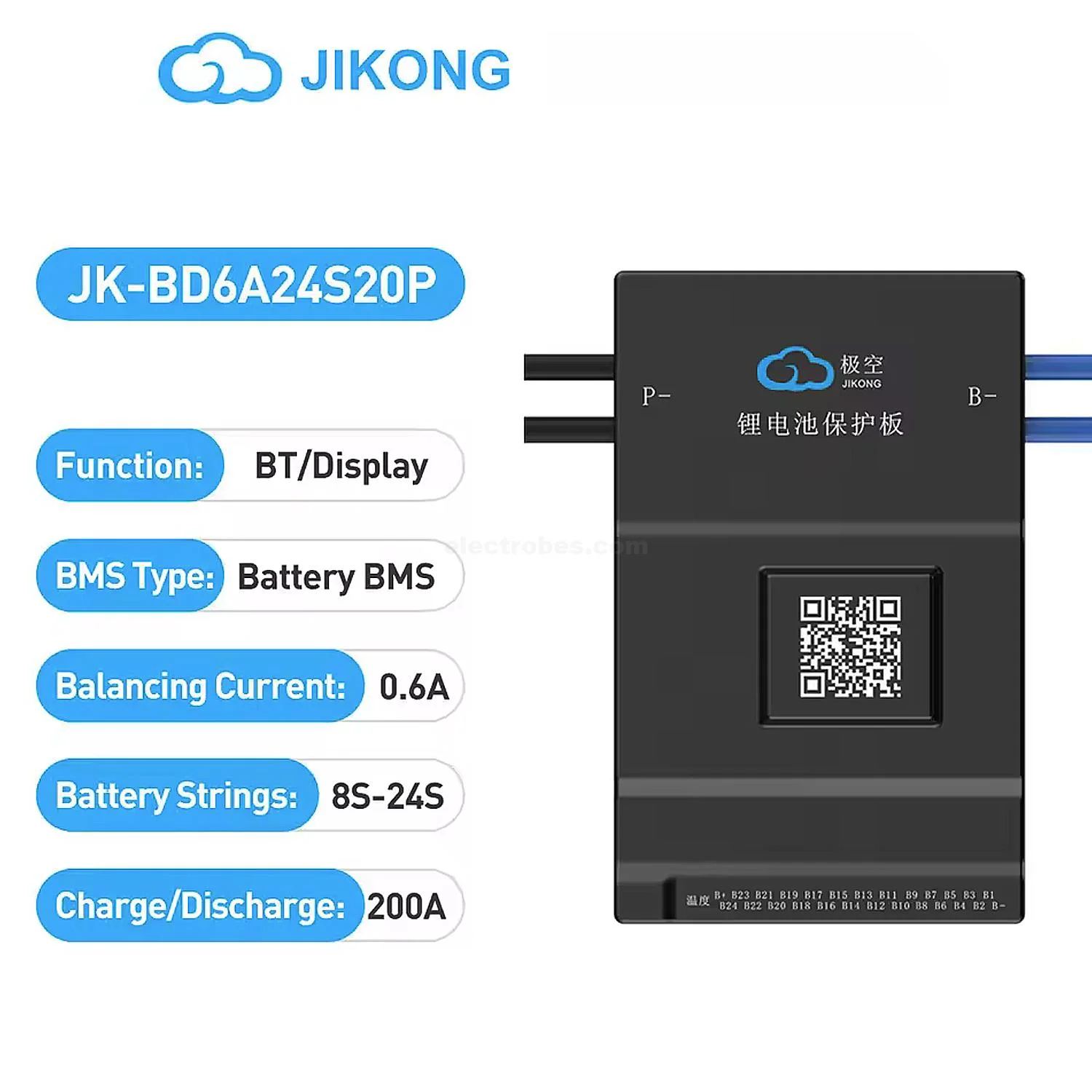 JK BMS 8S-24S 200A-350A — JK BMS | Battery Master